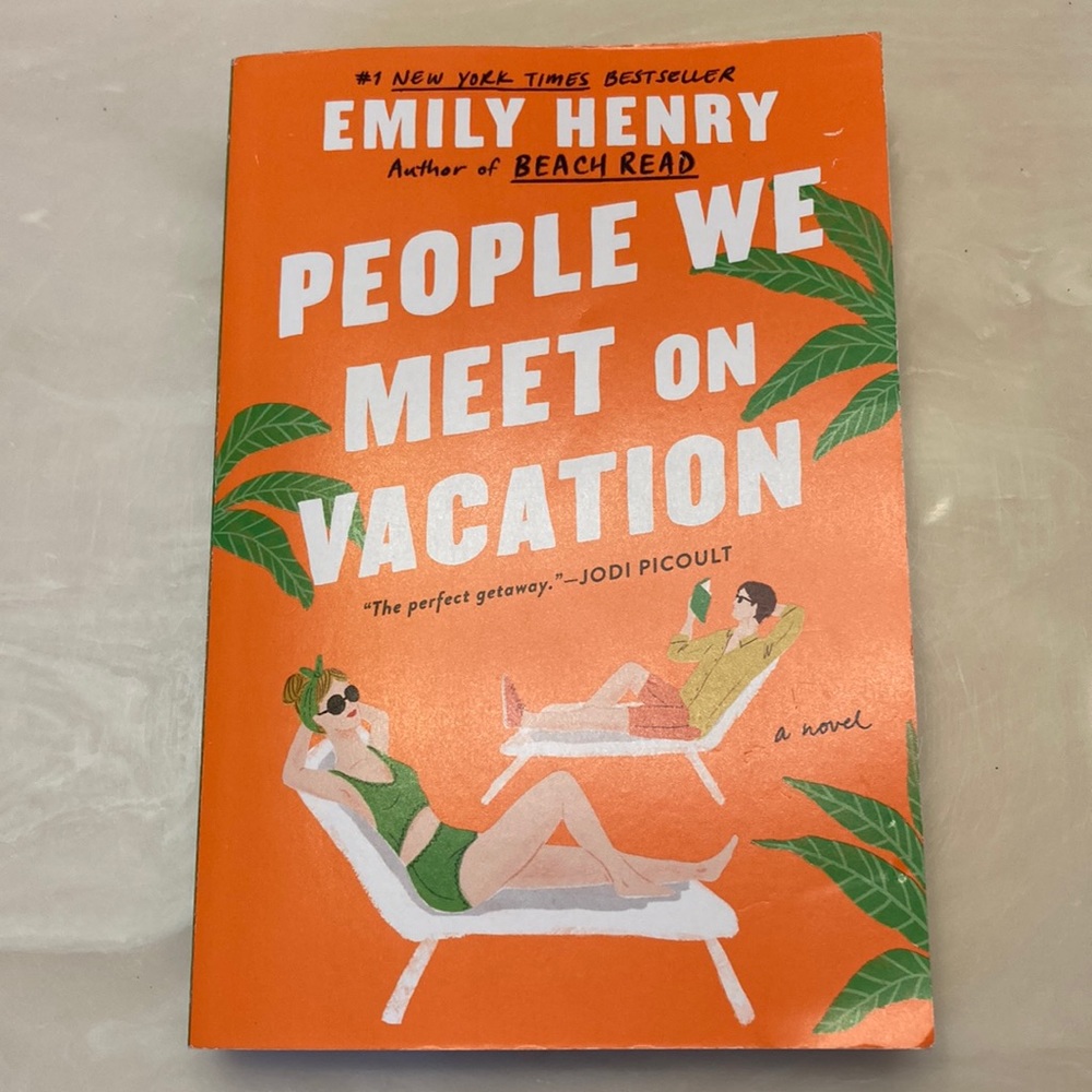 People We Meet on Vacation by Emily Henry. Good Condition Great read.